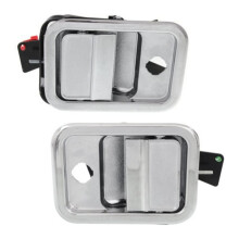 1Pair Exterior Door Handle Chrome A1842228002 A1842228003 for Freightliner 2000-2011 Door Outside Handle Pull