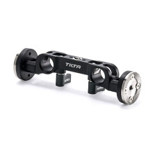 TILTA 15mm LWS Dual Rosette Adapter TA-DRA-15-B for Rosette Extender Arms Hand Grips for Camera Rig Stability and Flexibility