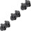 6Pièces Supports Arm Clips Noir Pour Usage Multi-Axes 6