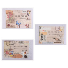 600 Pieces Vintage Stickers Journaling Paper Antique Scrapbooking Journaling Paper Aesthetic Scrapbook Paper Stickers
