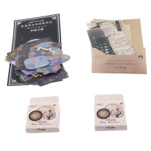192 PièCes Autocollants CéLestes Autocollants Vintage pour Scrapbooking PlanèTe Lune Espace Astronomie Autocollants Fournitures de Journalisation