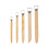 5Pcs/Lot Professional Bamboo Polymer Clay Tools Pottery Ceramic Scraper Modeling Carved Sludge Sculpture Tools 1