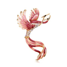 ÉMail Phoenix Oiseau Broches pour Femmes Hommes Beauté Oiseau FêTe Bureau Broche Broche Cadeaux C