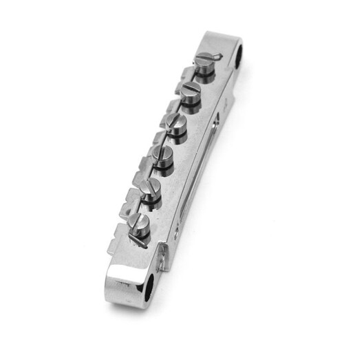 LP Electric Guitar Bridge  Pull Plate Front String Bridge Electric Guitar Front Bridge LP Bridge Silver 1