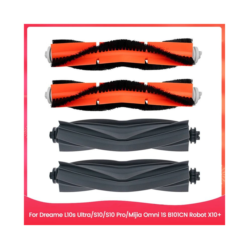 4Pcs Roller Brush For L10s Ultra S10 S10 Pro For Mijia Omni 1S B101cn Robot X10+ Vacuum Cleaner Replacement Parts 6032356045897