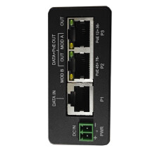 30w POE-Injektor Passiv -Ingång 48V 30w Utgångsstödläge A 12+36- och B 45+ 78-Stifts POE-Injektor RJ45
