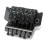 2 Sets of Guitar Bridge Accessories Double Swing Bridge Vibrato System String Board Vibrato Complete Set 4