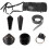 4Ensembles Accessoires Médiéval Noir PU Pour Cosplay 11