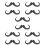 10Pièces Barbe Pour Soirée 9