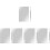 5Ensembles Outils Mélange Plaques Et Spatules Acier Argent 4