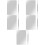 5Ensembles Outils Mélange Plaques Et Spatules Acier Argent 6