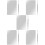 5Ensembles Outils Mélange Plaques Et Spatules Acier Argent 7