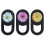 9Pièces Cache Caméra Téléphone Laptop Slide Fleurs Design Fin Coloré 10
