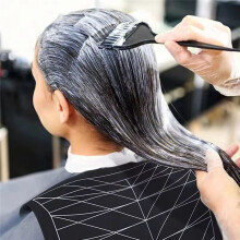 Salon Frisör Cape Vattentät Barber Hårfärgning Förkläde Hårfärgningssjal Professionell Frisörsalong Styling Cape Tools