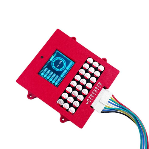 Lithium Lifepo4 8S Active Balancer with Voltage Display TFT Battery Voltage Tester 4S 6s 5a  Transfer Equalizer 1