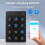 Wireless Keypad Digit Code  App Unlock for TTlock App  Code Things Electronic Intelligent Locks 8