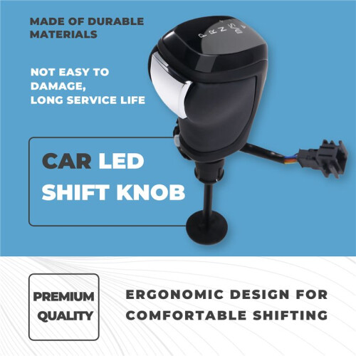 Car LED Shift Knob Electronic Shift Handle with Red Light for   Mk6 Mk7  B7 B8  MK2 Shift Handle 2