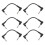 Wireless Gaming Mouse 6 Adjustable DPI Silent Click Black 1