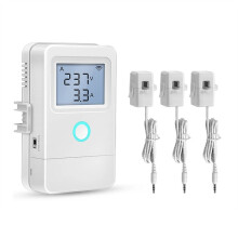Tuya Wifi Intelligent Meter LCD Display Screen Power Production Consumption Bidirectional Monitoring APP Control