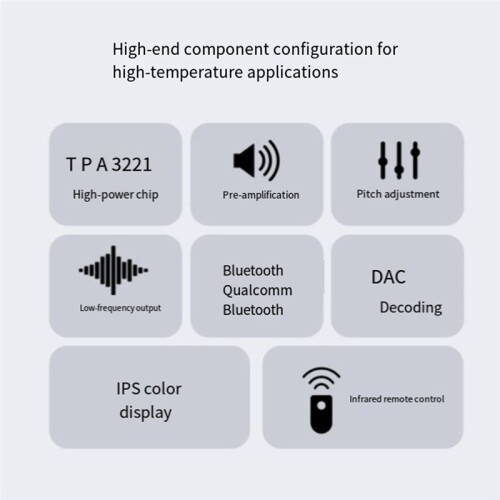 2025 DAMP-30A Amplifier Fever Class Home Desktop High Power  5.2 200W Digital Power Amplifier Class D 1