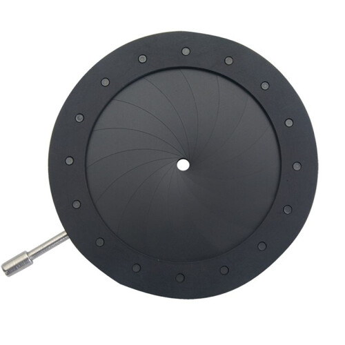 2.5-36mm Amplifying Diameter Metal  Optical Iris Diaphragm Aperture Condenser for Camera Lens Microscope 1