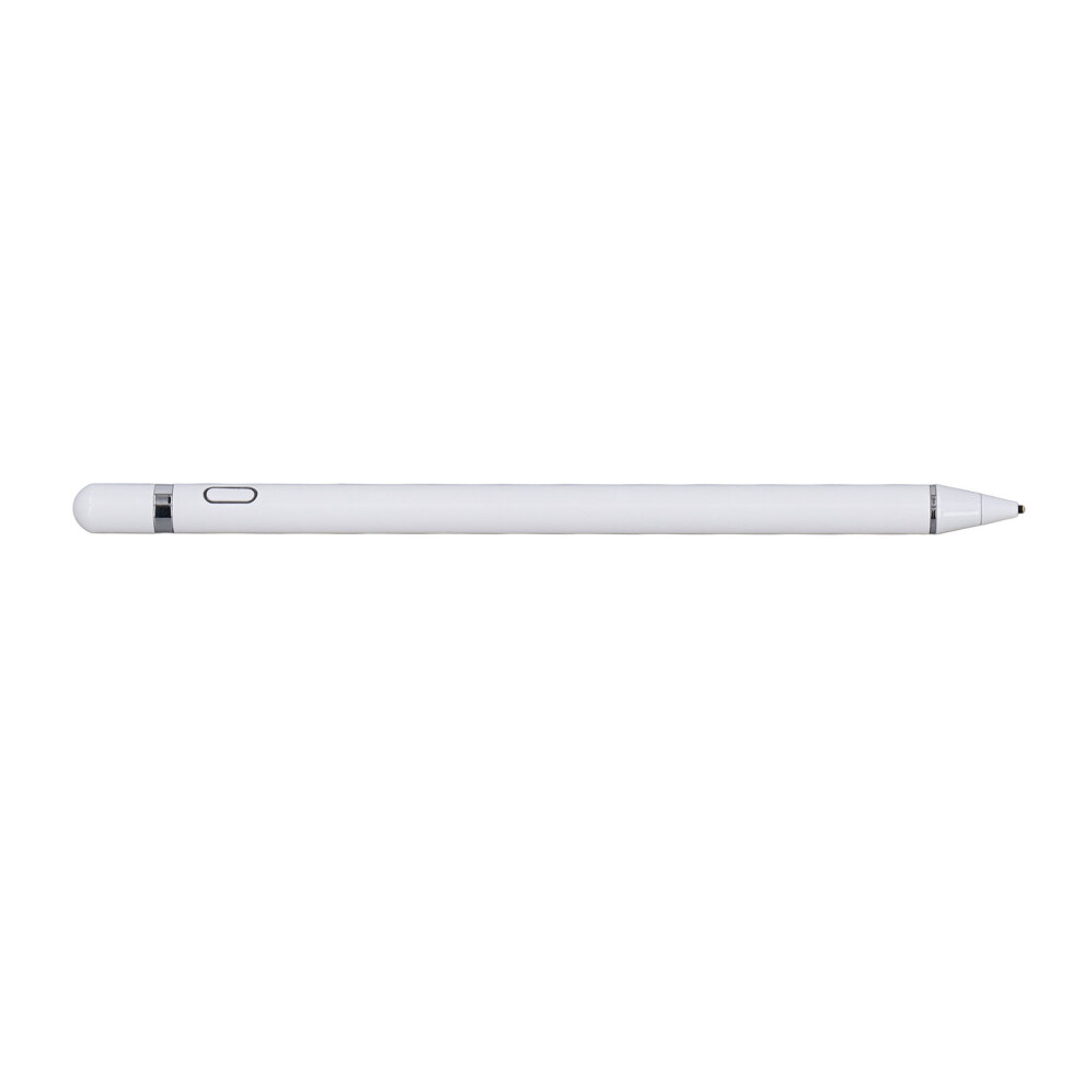 Active Aluminum Capacitive Pen 8-10H For Ios/Android, White 7901386284059