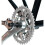 CWP-7 Compact Crank Puller, Bicycle Disc Brake Pad Straightener, Chain Tool, Pedal Wrench, Crank Puller 3