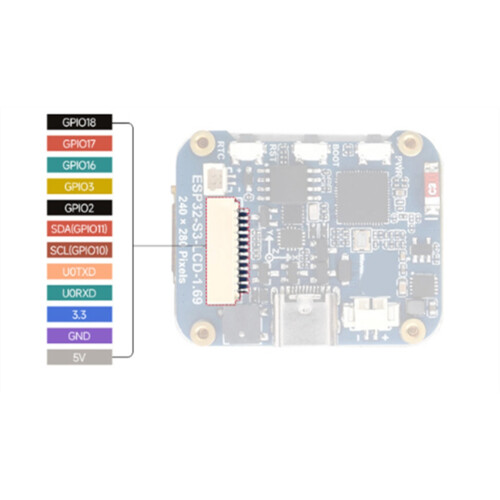 ESP32-S3 1.69-Inch IPS NO Touch LCD Display Development Board ST7789V2 SPI Display Module for  Python 1