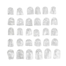 Premium Material Toe Protectors Breathable Transparent Design Versatile Use Toe Protectors Soft Gel Material Toe Caps Pain Relief Toe Cushions