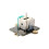 For  CyberBrick Single-Channel Joystick SH1.0 3-Pin Maker'S Treasure  3D Printed Model Component 1