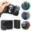 For   Thumb Sports Camera Convert to DSLR Handle Magnetic Suction Quick Release Bracket with Wrist Strap 6