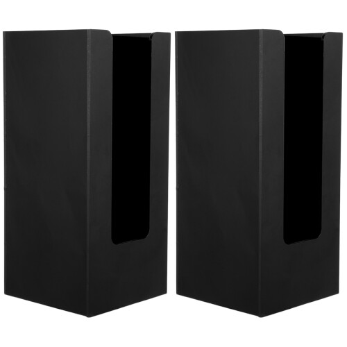 2Pièces Distributeur De En Papier Noir Pour Usage