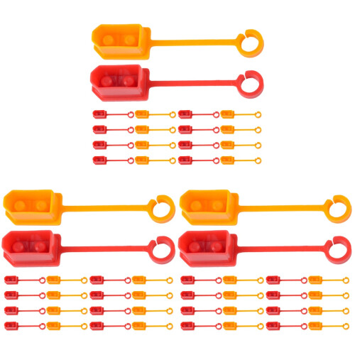 60Pièces Protections Xt60 Plug Plastique Coloré Usage Extérieur Rc