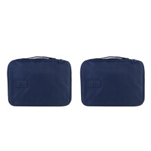 2Pièces Sac De Voyage Oxford Marine Rangement Vêtements Anti-