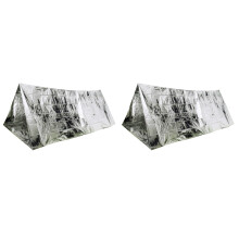 2Pièces De Survie Aluminium Thermique Résistante Vent