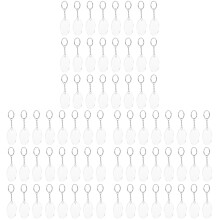 144Pièces Anneaux - En Transparent Accessoires DIY