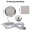 10PCS 3D Printer LED Lamp Adjustable Light Kit Led Light Parts Hardware DIY Model 3 Colors White /Cold/Warm Light 7