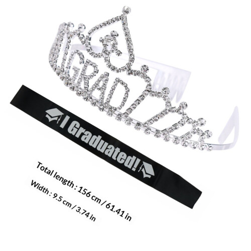1Ensemble Ceinture Satin Argent Alliage 1