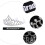 1Ensemble Ceinture Satin Argent Alliage 4