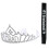1Ensemble Ceinture Satin Argent Alliage 9