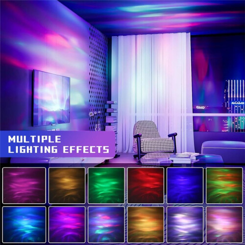 Astronaut  Light Projector Space Lander Spacecraft Ceiling Projector with Remote Control Projection Night Light