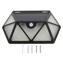 Solar Security Lights Outdoor Motion Sensor Solar Powered Wireless IP65Waterproof High Power LED Wide Lighting Angle All Weather Resistant Energy