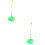 2Ensembles Dispositif Tennis De Table Vert Familial 6
