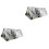 2Pièces De Survie Aluminium Thermique Résistante Vent 3