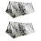 2Pièces De Survie Aluminium Thermique Résistante Vent 5