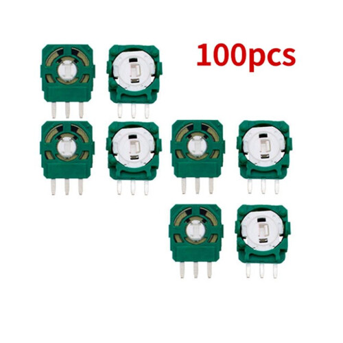 100pcs Joystick Analog Sensor Module Replacement Rocker Potentiometer for  5 Controllers, High Precision 1