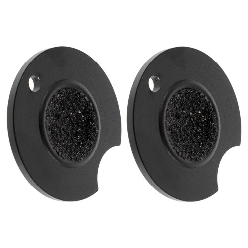 6Pièces Ponçeuse Tête Champignon Aluminium Pour Queue De Billard Noir 2