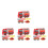 4Ensembles Décorations Pinata Camion De Pompiers Rouge Papier, 4
