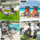 Birchtree BIRCHTREE Set of 2 Sun Recliner with Canopy SR06 Black 2