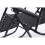 Birchtree BIRCHTREE Set of 2 Sun Recliner with Canopy SR06 Black 12